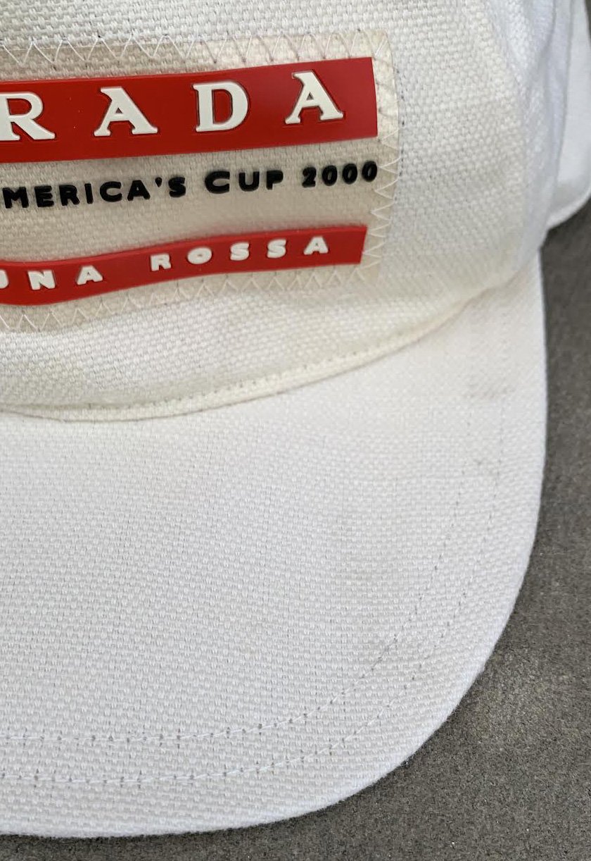 レア　PRADA/LUNA ROSSA キャップ　2003 ホワイト Vintage Prada Luna Rossa 2003 America's Cup White Hat | eBay